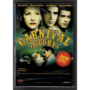 Carnival Story 1954 Anne Baxter & Cassandra Cat 1963 Emilia Vasaryova Movie DVD